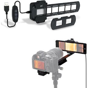 35mm Film Digitizing LED Light Set + Upgraded Film Digitizing Adapter Rail System