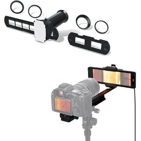 Photo Slide Negative Film Digitizing Adapter Set + Upgraded Film Digitizing Adapter Rail System