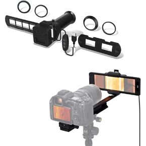 Photo Slide Negative Film Digitizing Adapter Set + Upgraded Film Digitizing Adapter Rail System