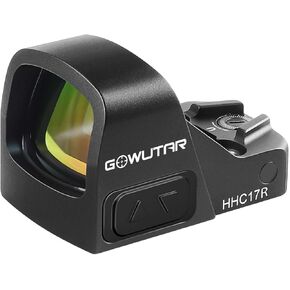 HHC17R Micro RMSc Red Dot Sight Side-Battery Tray 3 MOA Shake Awake Reflex Sight for 407k/507k Footprint Optic w/Picatinny Mount