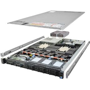 Dell PowerEdge R630 Server 2x E5-2699V3 2.30GHz 36-CORE 256GB H730P RALS (متجدد)