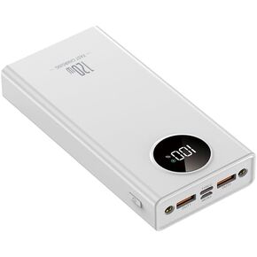 Portable Charger PowerBank, PD 20W Fast Charging, 20000mAh Power Bank with LCD display, 3 Outputs USB C Power Bank Fast Charging , For iPhone17/ 16/15/14/13 Pro Samsung Google iPad Tablet (Black) in Saudi Arabia