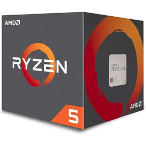AMD Ryzen 5 1600 65W AM4 Processor with Wraith Stealth Cooler (YD1600BBAFBOX)