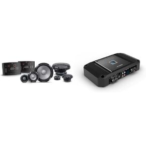 Alpine R2 4 Channel Amp & R2-S653 6.5" 3 Way Audio Upgrade Bundle