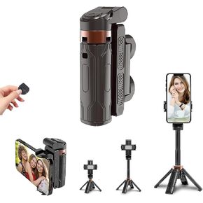 Mini Selfie Stick Tripod,Magic Portable Selfie Cell Phone Tripods -2025 Pocket Flex Jj02 360° Rotation Razunoth Remote Control Tripod Compatible with iPhone/Android