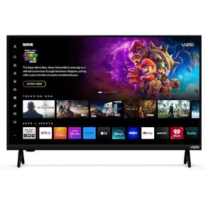 VIZIO 32 Inch V Series Full Array LED Smart HD TV 1080p, Bluetooth Compatible with VRR, DTS Virtual X, Airplay 2 and Chromecast Built-in (VHD32M-0810) (Renewed)