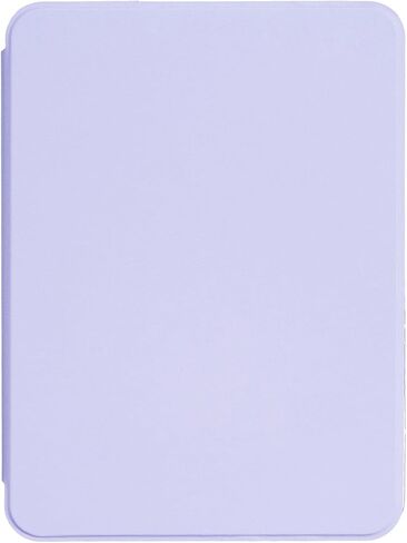 iPad Mini-7 6 (8.3'') 2024 2021 Case, DMaos Magnetic Detachable Smart Cover, 360° Rotation Foldable Stand - White in Saudi Arabia