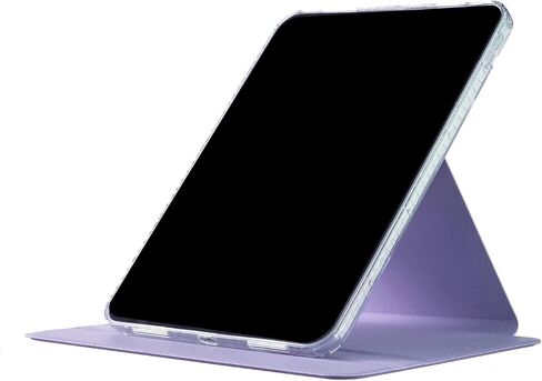 iPad Mini-7 6 (8.3'') 2024 2021 Case, DMaos Magnetic Detachable Smart Cover, 360° Rotation Foldable Stand - White in Saudi Arabia