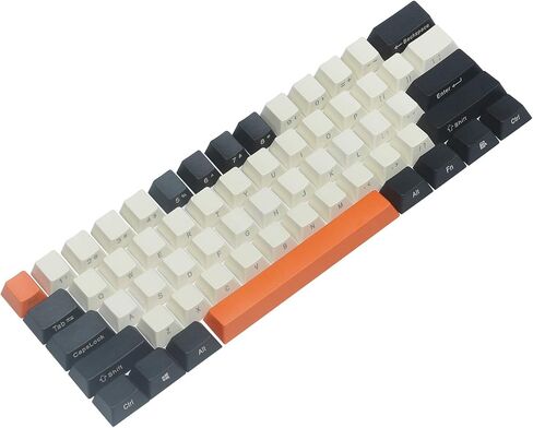 PBT Keycaps 60% Keyset Side Printed 61 68 Keycap Set Thick Cherry MX Key Caps for US Layout 61 68 MX Switches 60 Percent Mechanical Keyboard(Blue Grey Combo) in Saudi Arabia