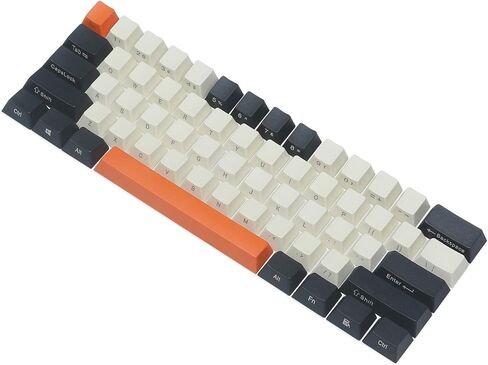 PBT Keycaps 60% Keyset Side Printed 61 68 Keycap Set Thick Cherry MX Key Caps for US Layout 61 68 MX Switches 60 Percent Mechanical Keyboard(Blue Grey Combo) in Saudi Arabia