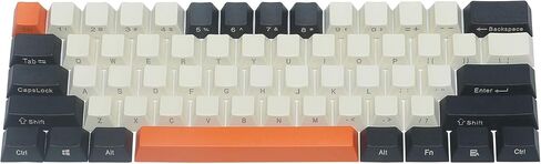 PBT Keycaps 60% Keyset Side Printed 61 68 Keycap Set Thick Cherry MX Key Caps for US Layout 61 68 MX Switches 60 Percent Mechanical Keyboard(Blue Grey Combo) in Saudi Arabia