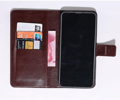 بالنسبة إلى iPhone 6/iPhone 6S ، قم بتقسيم محفظة Kickstand إلى فتحة بطاقات الائتمان المغناطيسية مع Stand for Pu Leather Flip Magnetic Magnetic for iPhone 6 (Blue) in Kuwait