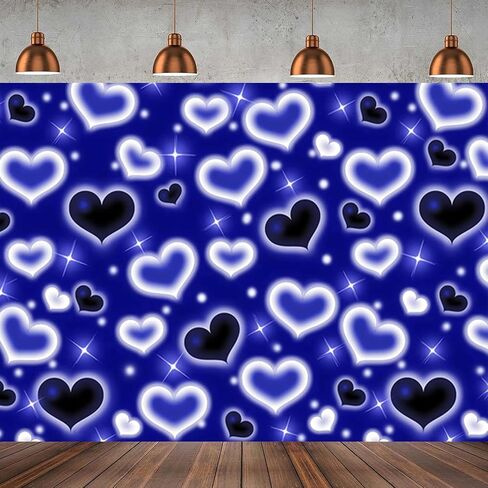 7x5ft Pink Heart Photo Backdrop 90s Backdrops for Photoshoot Valentine's Day Backdrop Women Men Happy Birthday Photography Background Banner in Saudi Arabia