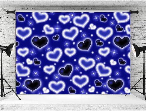 7x5ft Pink Heart Photo Backdrop 90s Backdrops for Photoshoot Valentine's Day Backdrop Women Men Happy Birthday Photography Background Banner in Saudi Arabia