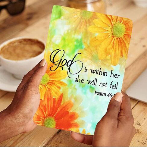 Case for Samsung Galaxy Tab A9 Plus 11 Inch 2023 Model (SM-X210/X216/X218), Slim Lightweight PU Leather Stand Cover with Auto Wake/Sleep,Christian Quotes Bible Verse Psalm 46:10 in Saudi Arabia