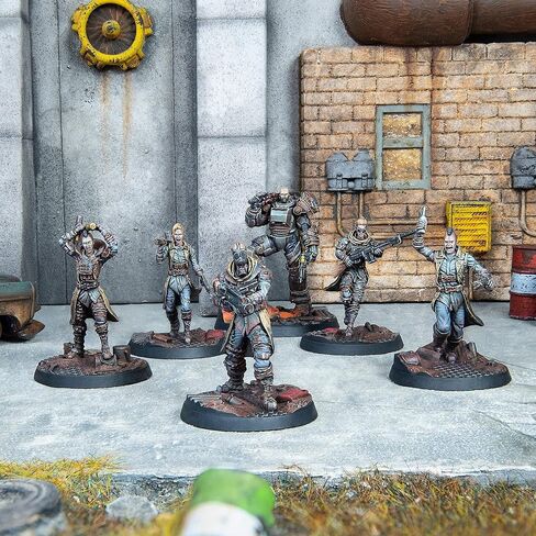Modiphius Fallout Wasteland Warfare Raiders, Scavvers & Psychos Fallout Minis in Saudi Arabia