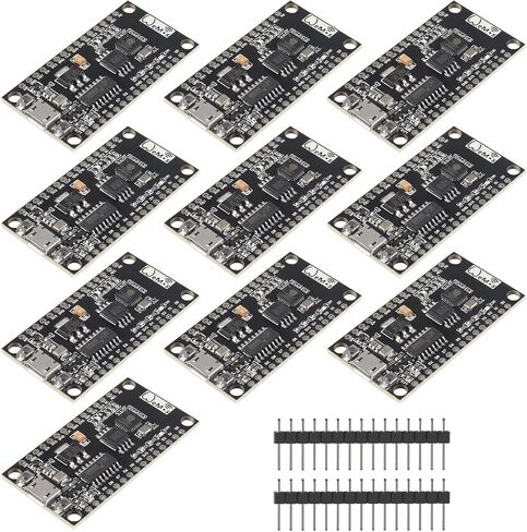 3pcs NodeMcu V3 Lua WiFi Module Integration of ESP8266 + Extra Memory 32M Flash ، محول المنفذ التسلسلي USB CH340G متوافق مع NODEMCU Board in Saudi Arabia