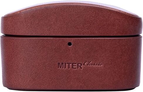 MITER CASE for Sony WF-1000XM5 Earphone, Handmade case Cover Made with Italian Buttero Leather for WF1000XM5 (Tan) in Saudi Arabia