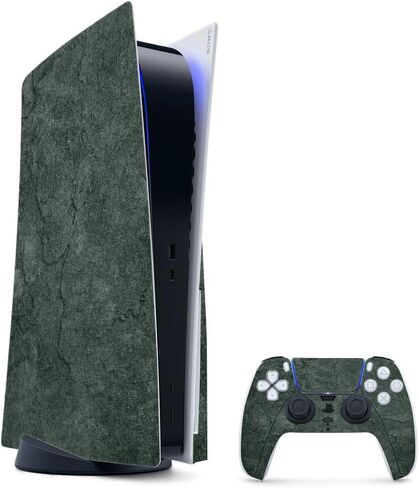 MightySkins Gaming Skin for PS5 / Playstation 5 Digital Edition Bundle - Purple Airbrush | Protective Viny wrap | Easy to Apply and Change Styles | Made in The USA in Saudi Arabia