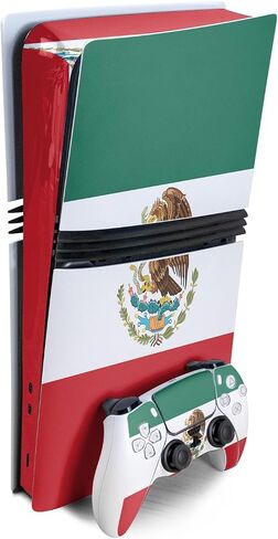 Carbon Fiber Gaming Skin Compatible with Sony Disc Drive for PS5 Digital Edition Consoles - Weed - Premium 3M Vinyl Protective Wrap Decal Cover - Easy to Apply | Crafted in The USA by MightySkins in Saudi Arabia