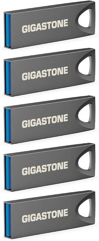 Gigastone Z70 256GB USB 3.2 Gen1 ، محركات أقراص فلاش USB ، موثوقة للكمبيوتر الشخصي و MAC ، المعادن المقاومة للماء ، MINI والقوة ، USB 2.0 / USB 3.0 / USB 3.1 واجهة متوافقة in Saudi Arabia