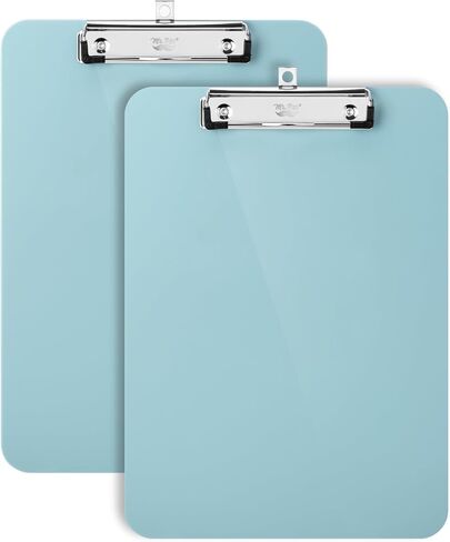 Mr. Pen- Plastic Clipboard, 12.5" x 9", 2 Pack, Careys Pink, Clipboards for Kids & Adults, Clipboards Plastic, Clip Board, Teacher Clipboard, Kids Clipboard, Cute Clipboard, Plastic Clipboards in Kuwait