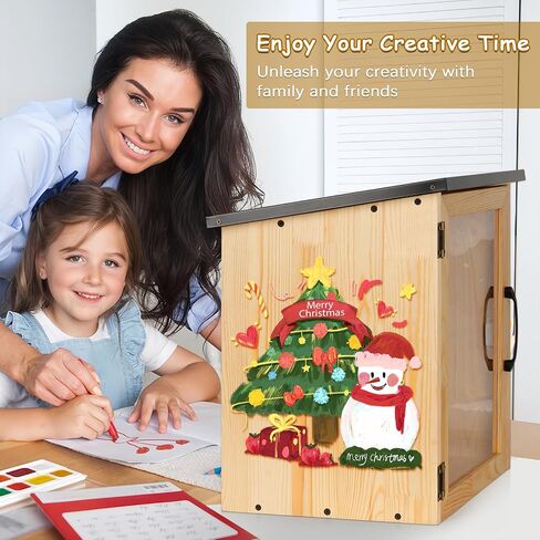 Outdoor Library Box Literature Exchange Box Outdoor Book Storage Little Wood Cabinet for DIY, Neighborhoods Community and Schools Sharing Books, Literature and Newspapers (20x14x21 Inch) in Saudi Arabia