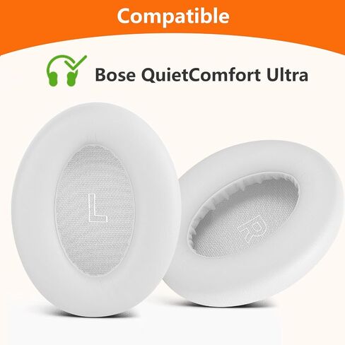 Replacement Ear Pads for Bose QuietComfort Ultra Headphones, Bose Earpads Cushions with Noise Cancelling Foam, Soft Sheepskin Leather, Champagne in Saudi Arabia