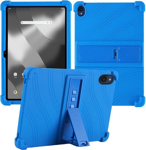 Case for Onn 12.1 Inch Pro Tablet 2024 Model- Soft Silicone Shock Proof Lightweight Stand Rubber Shell Protective Cover,Kids Friendly Soft Silicone Adjustable Stand Cover,Black in Saudi Arabia