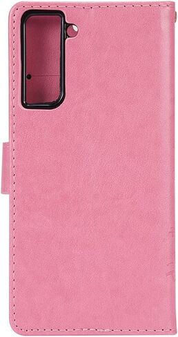 Compatible with Samsung Galaxy S21 FE 5G Case Glitter with Card Holder Flip Wallet Phone Case for Women Crystal Butterfly Shockproof Protective Case for Samsung Galaxy S21 FE 5G,Purple GY in Kuwait