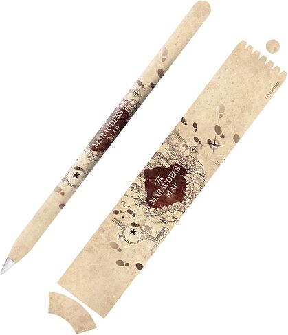 Head Case Designs Officially Licensed Harry Potter Marauder's Map Prisoner of Azkaban VII Vinyl Sticker Skin Decal Cover Compatible with Apple Pencil 2nd Gen in Saudi Arabia