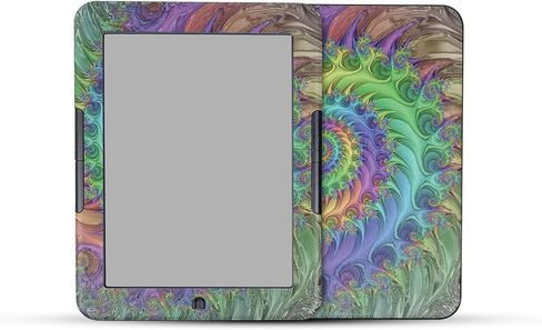 Tablet Skin Compatible with Barnes & Noble Nook GlowLight 4 (2021) - Blue Modern Camo - Premium 3M Vinyl Protective Wrap Decal Cover - Easy to Apply | Crafted in The USA by MightySkins in Saudi Arabia