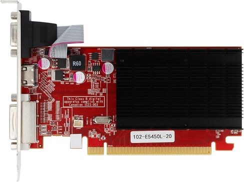 بطاقة رسومات VisionTek GT 730 LP 2GB GDDR بفتحة واحدة، HDMI/DVI/VGA، طاقة منخفضة، دعم متعدد الشاشات، دقة 4K، مروحة نشطة، تصميم مضغوط in Kuwait