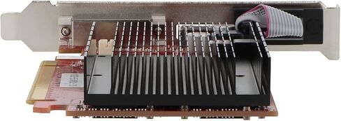 بطاقة رسومات VisionTek GT 730 LP 2GB GDDR بفتحة واحدة، HDMI/DVI/VGA، طاقة منخفضة، دعم متعدد الشاشات، دقة 4K، مروحة نشطة، تصميم مضغوط in Kuwait