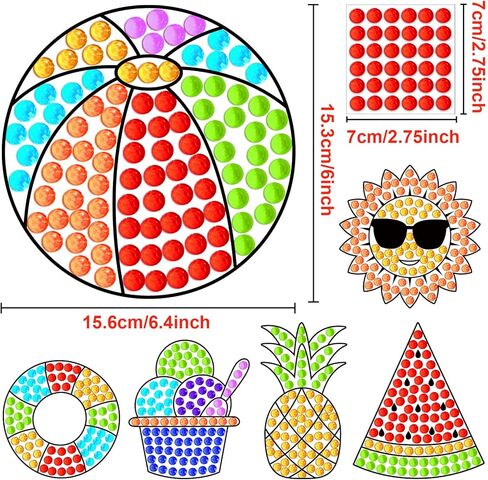 Qyeahkj 6 PCS Spring Arts Crafts DIY Flower Potted Gem Diamond Suncatcher Craft for Kids Exclents Window Diamond Plant Painting Exchange for Teen School Chaproom Actors Decors Party Party in Kuwait