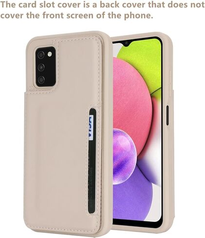 iCoverCase Compatible with Samsung Galaxy A03s Case with Card Holder, Wallet Case for Women Men [RFID Blocking] PU Leather Protective Phone Case for A03s European Version (Black Leopard) in Kuwait