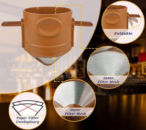 ZK&HX LIFE Pour Over Coffee Maker,Travel Coffee Mug,Insulated Coffee Mug,Camping Coffee Makers,Tea Infuser Mug,Tea Infuser for Loose Leaf Tea,Tea Cup with Infuser,Travel Mug,13oz Black in Saudi Arabia