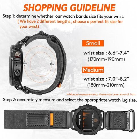 Soft Suede Leather Watch Band, 20mm Military Strap Compatible with Garmin Fenix 8 43mm /7S/7S Pro/6S/6S Pro/6S Sapphire/5S/5S Plus/5S Sapphire, Instinct 2S, Descent MK1S/2S, D2 Delta S, Approach S70-42mm in Kuwait