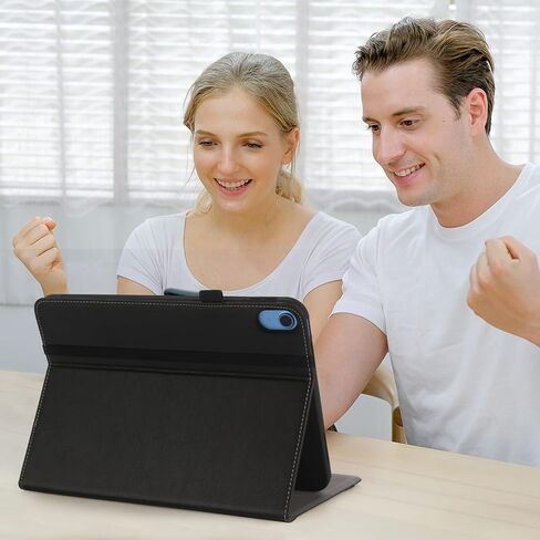 HFCoupe 10.9 بوصة IPAD CASE Generation ، 2022 يغطي iPad العشرة مع الجيب ، وصلة خفيفة الوزن مستقر الزاوية مع قذيفة خلفية TPU ، وحالات واقية من النوم التلقائي ، الأخضر in Kuwait