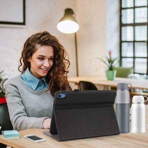 HFCoupe 10.9 بوصة IPAD CASE Generation ، 2022 يغطي iPad العشرة مع الجيب ، وصلة خفيفة الوزن مستقر الزاوية مع قذيفة خلفية TPU ، وحالات واقية من النوم التلقائي ، الأخضر in Kuwait