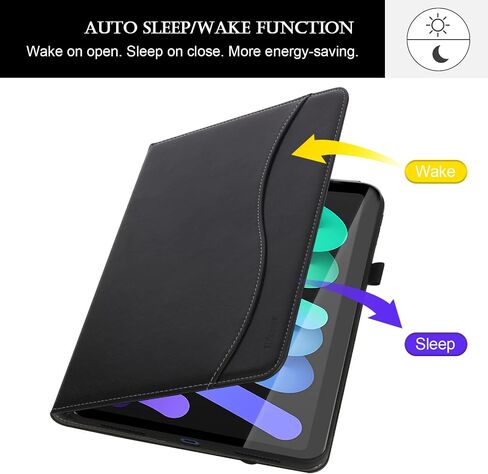 HFCoupe 10.9 بوصة IPAD CASE Generation ، 2022 يغطي iPad العشرة مع الجيب ، وصلة خفيفة الوزن مستقر الزاوية مع قذيفة خلفية TPU ، وحالات واقية من النوم التلقائي ، الأخضر in Kuwait