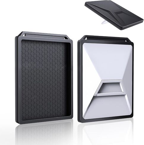 Case Cover for Starlink Mini, for Starlink Mini Protective Case, Weatherproof Silicone Case for Starlink Mini Satellite Dish, Anti-Bump Anti-Drop and Portable Design - White in Saudi Arabia