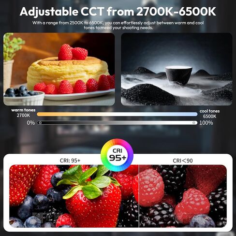 Ulanzi UA20 20W ثنائي اللون أنبوبي قابل للنفخ، مغناطيسي محمول باليد 2700K إلى 6500K CRI 95+ ضوء بث فيديو هوائي 1/4 بوصة عصا إضاءة للتصوير الفوتوغرافي in Kuwait