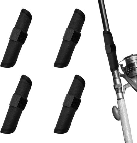 4 مساءً يلف إغراء الصيد ، غلاف الالتفاف يغطي غلاف نايلون إغراء 5.9 بوصة يغطي خطاف الجوز قفاز الصيد للصيادين الصيد الآمن in Kuwait