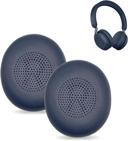 Replacement Ear Pads Compitable with Jabra Evolve2 65 MS/65 UC/USB, Earpads Cushions for Evolve2 40 UC/MS/USB, Headset Ear Covers Also Fit Jabra Elite 45h-Black in Saudi Arabia