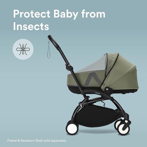 Stokke YOYO 0+ Newborn Pack Mosquito Net - Protect Your Child from Small Insects - Easy to Install & Store - 100% Nylon in Kuwait
