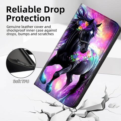 Phone Case Wallet for Samsung Galaxy S25 Ultra, Blue Moon Butterfly, RFID Women Approved Cell Phone Wallet with 3 Card Slots,Flip PU Leather Magnetic Closure Cover for Galaxy S25 Ultra in Kuwait