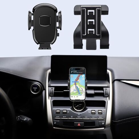 حامل هاتف السيارة ملاءمة لكزس NX 350 350H 250 450H+ 2022-2024 ، ومتوافق مع شاشة DATHBOARD مع شاشة 14 بوصة ، وملاءمة سميكة ودية مع iPhone/Android وجميع الهواتف الذكية in Saudi Arabia