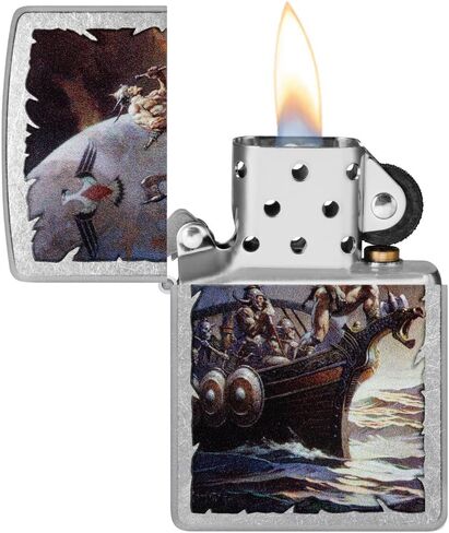 Zippo Knight and Dragon Design 540 Matte Pocket Wighter in Kuwait