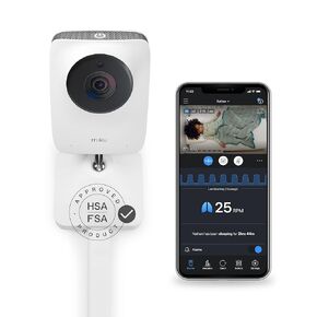Miku Pro (Upgraded) Smart Baby Monitor Camera w/Wall Mount - Real-Time Breathing & Sleep Tracking, Contact-Free w/Instant Alerts, Awareness for Safe Sleep - Requires Additional Monthly Membership